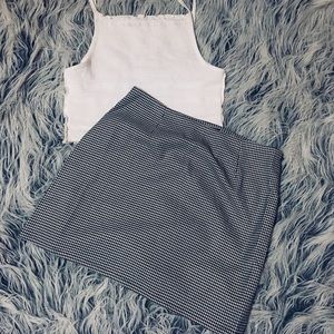 ✨ Gingham Mini Skirt ✨